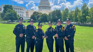 Probation Honor Guard at Washington D.C.