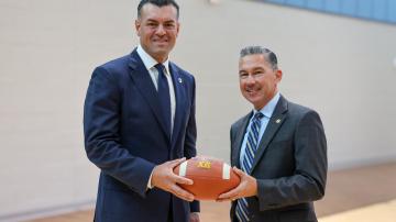 Chief Daniel Hernandez with Asm. Avelino Valencia