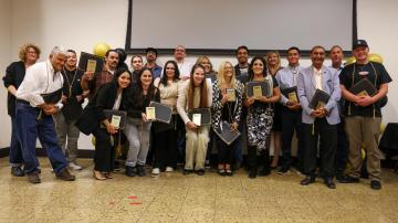 Group photo of Day Reporting Center Graduates