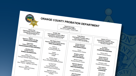 OC Probation Org Chart