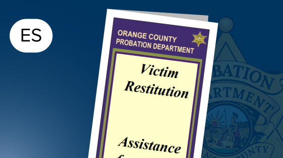 Restitution For Victims of Juvenile Offenders Spanish