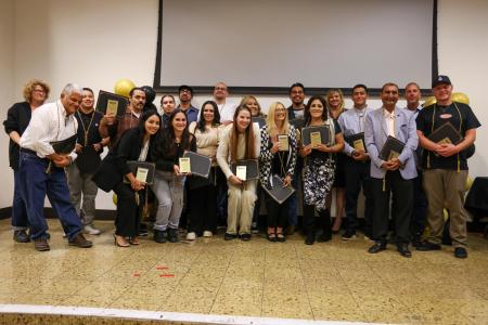 Group photo of Day Reporting Center Graduates
